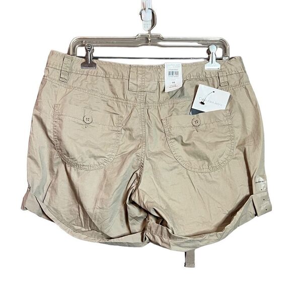 NWT! Calvin Klein jeans biege cargo shorts - Picture 6 of 11